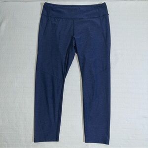 Outdoor Voices Navy 23” Leggings Womens Size XL gym Running Athleisure